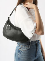 Medium Leather Altesse Shoulder Bag Etrier Violet altesse EALT017M-vue-porte