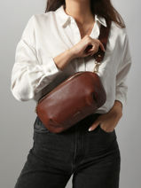 Sac Banane L Tradition Cuir Etrier Marron tradition ETRA022L-vue-porte