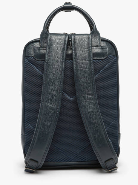 Sac Ã  Dos Business Flandres 1 Compartiment Cuir Etrier Bleu flandres EFLA8271 vue secondaire 4